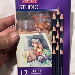 Derwent Studio 12 Color Pencils 12 Colors Set